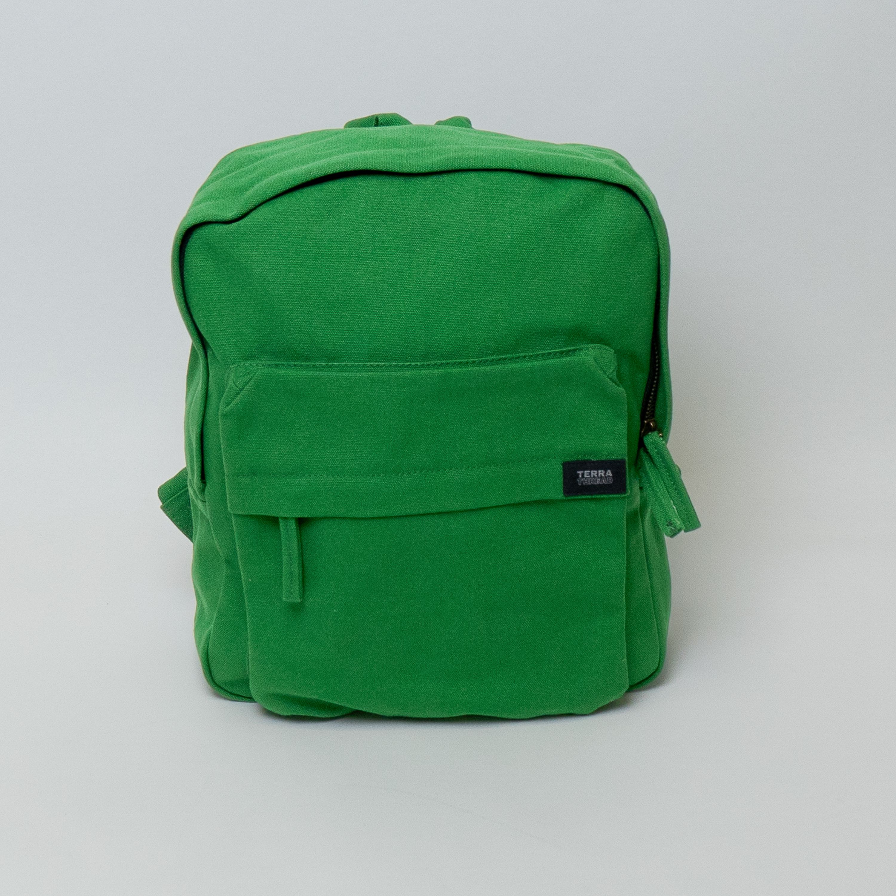 mini green backpack