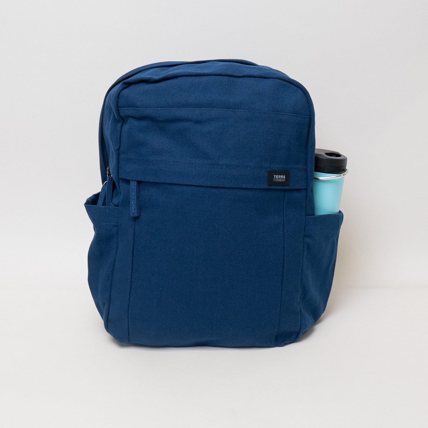 navy blue backpack