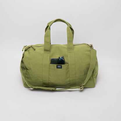olive green gym bag