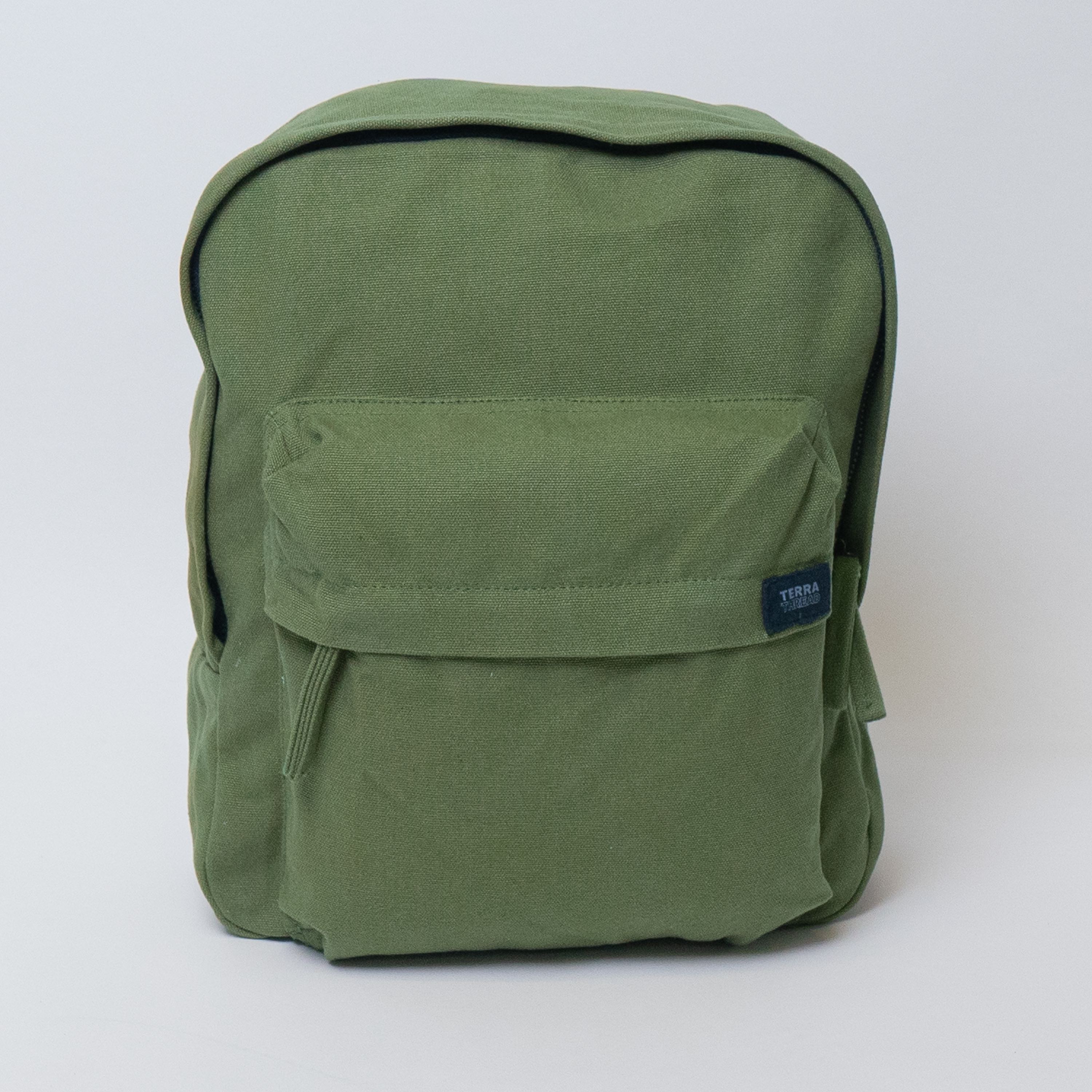 Olive green mini backpack best sale