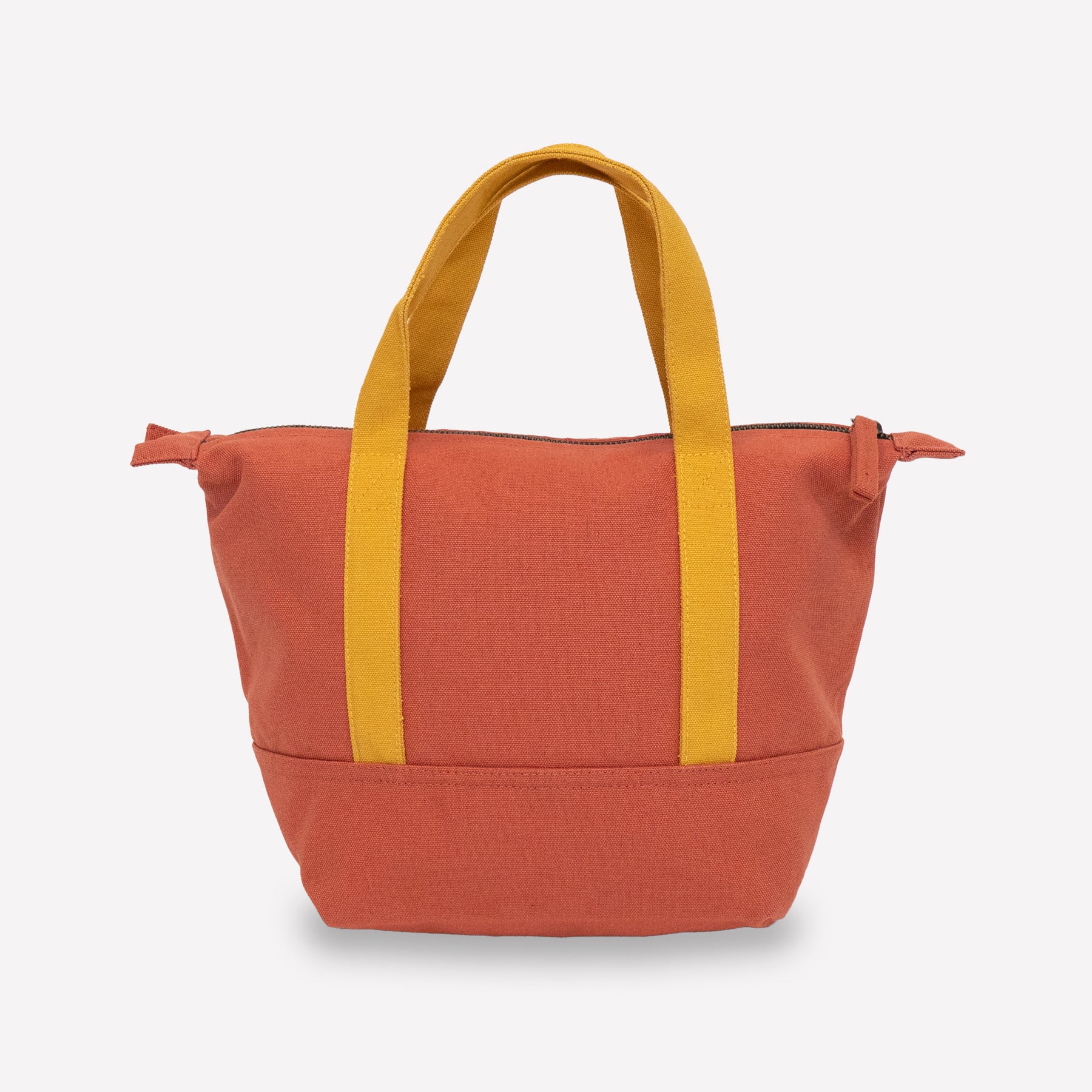 Mini Canvas Tote Bag | Washable Organic Cotton Lunch Bag | Terra