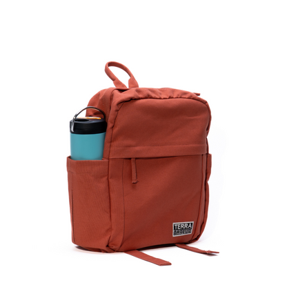 mini backpack with water bottle holder