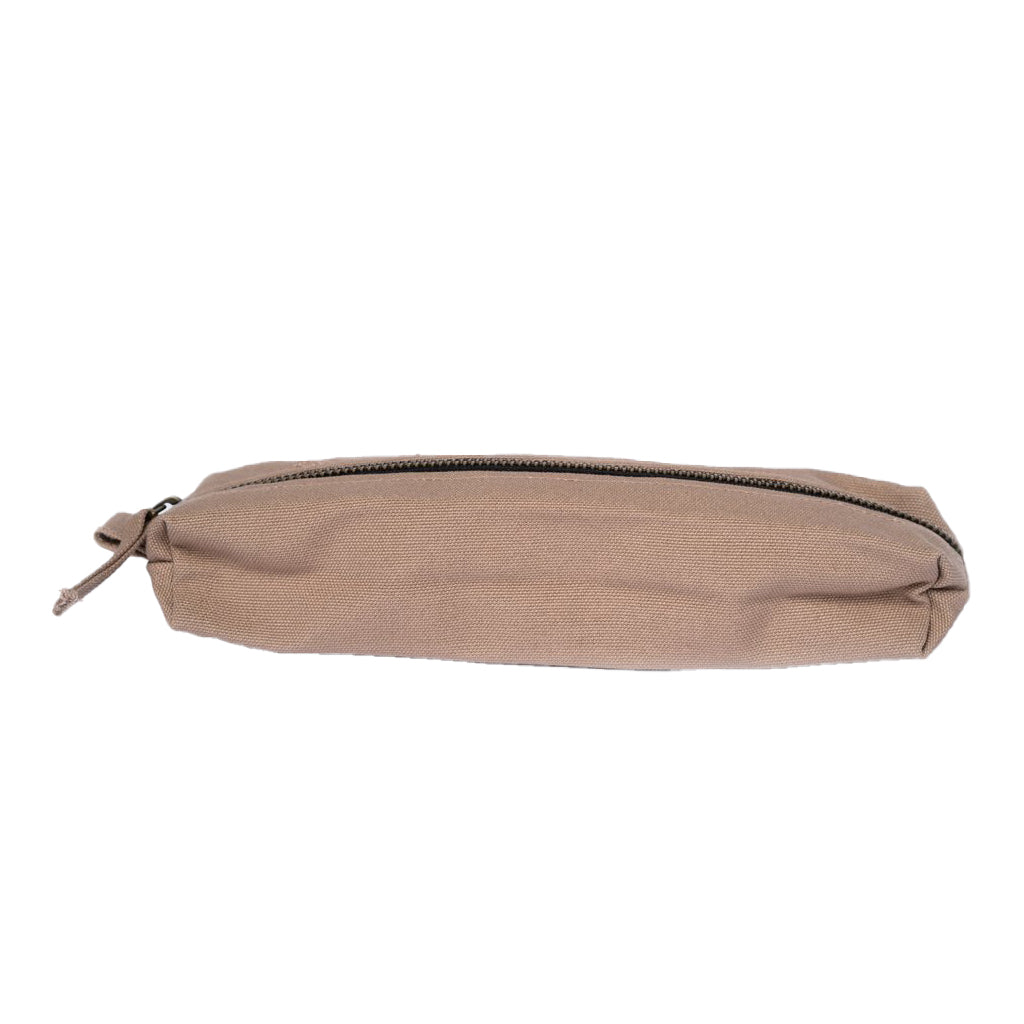 plastic free canvas pencil bag