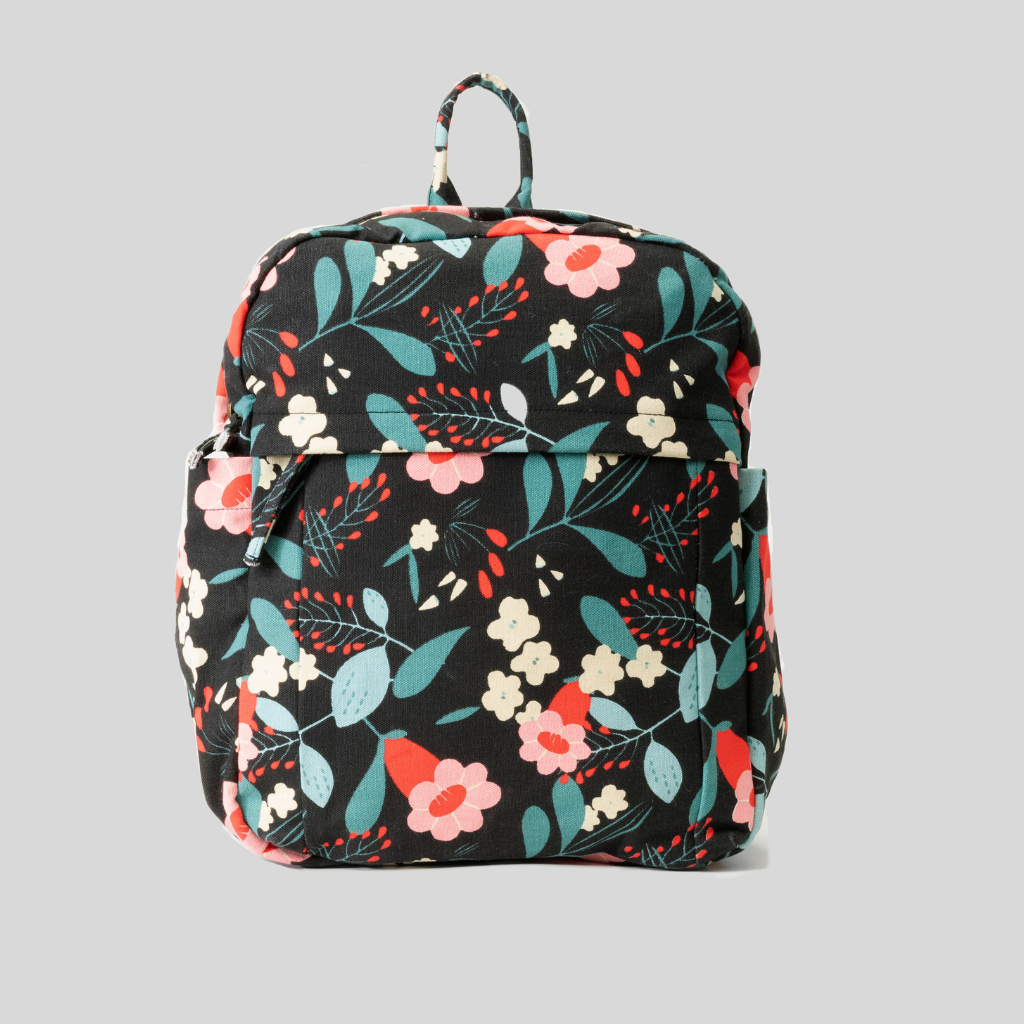 small backpack for adults floral