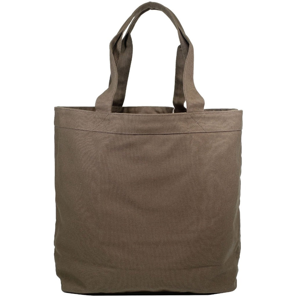 Brown canvas tote hotsell