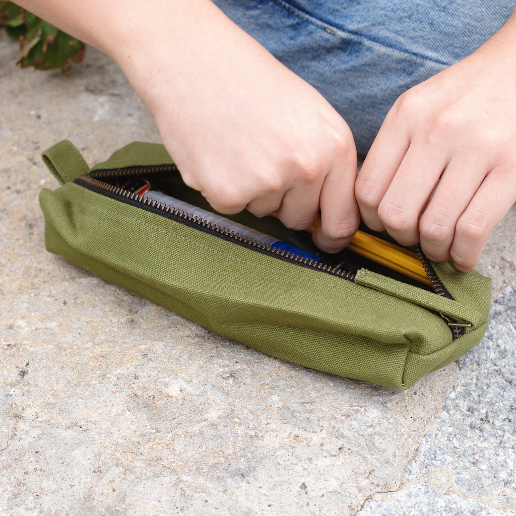 Eco friendly 2025 pencil pouch