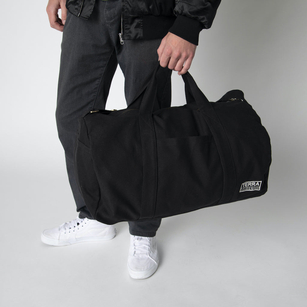 duffel bag black