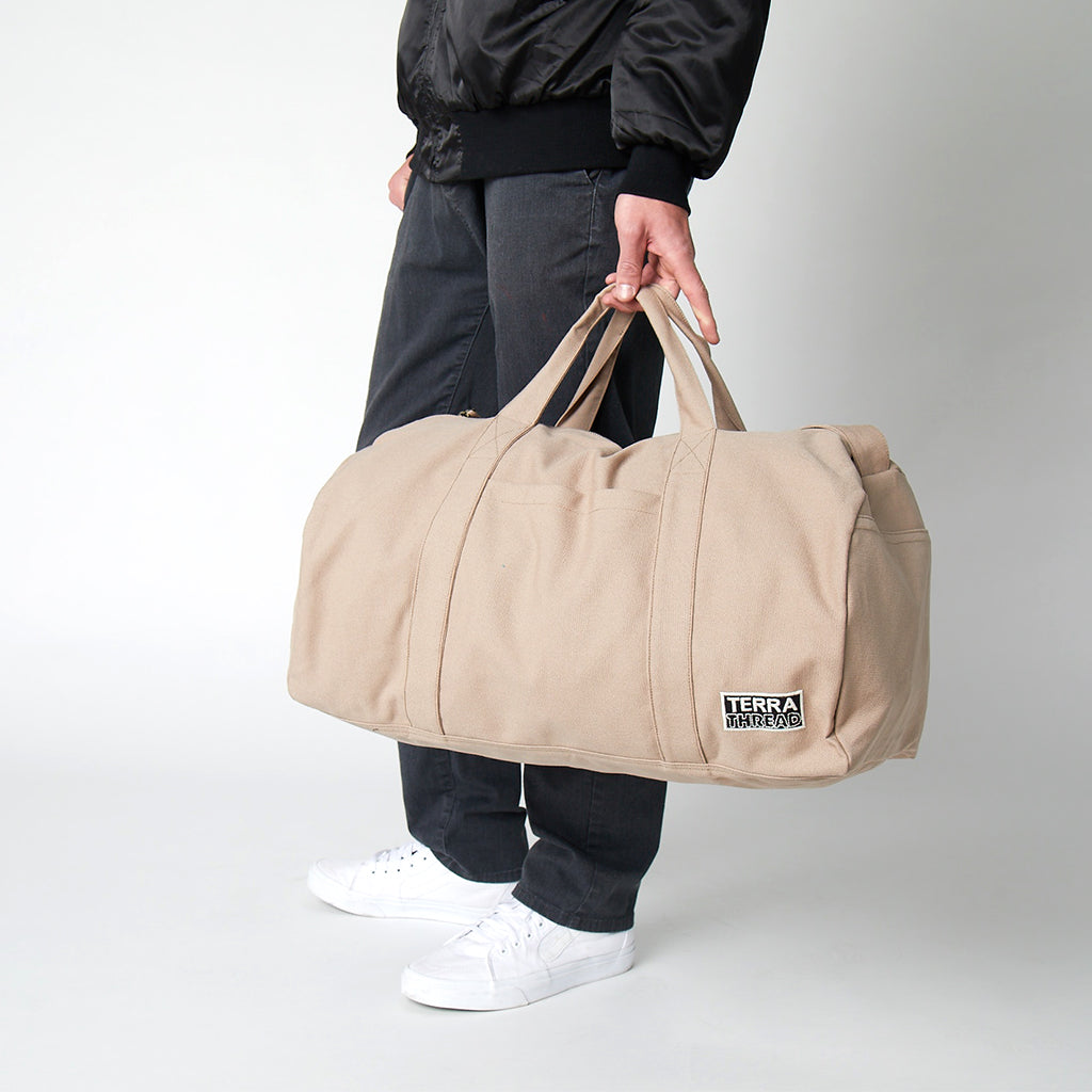 Recycled Canvas Duffel Bag