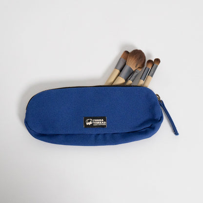 blue pencil pouch