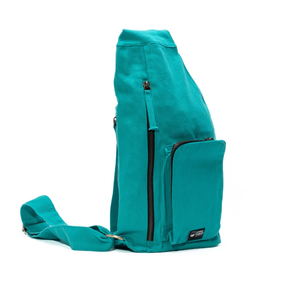 canvas shoulder sling bag