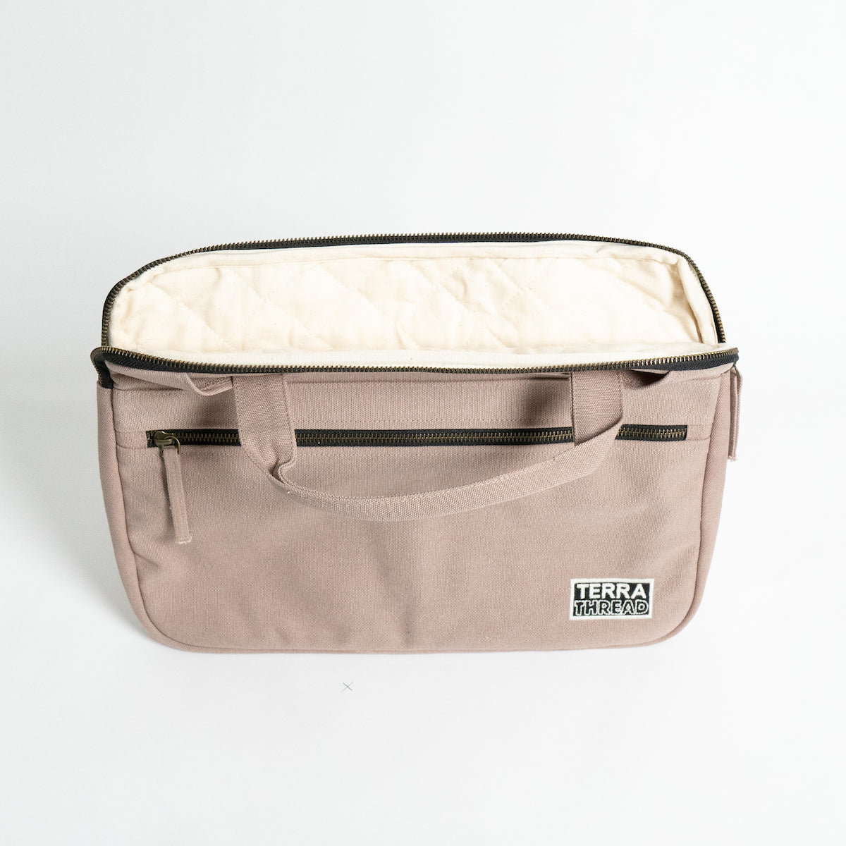 Hasta Laptop Sleeve with handle and pocket Terra Thread