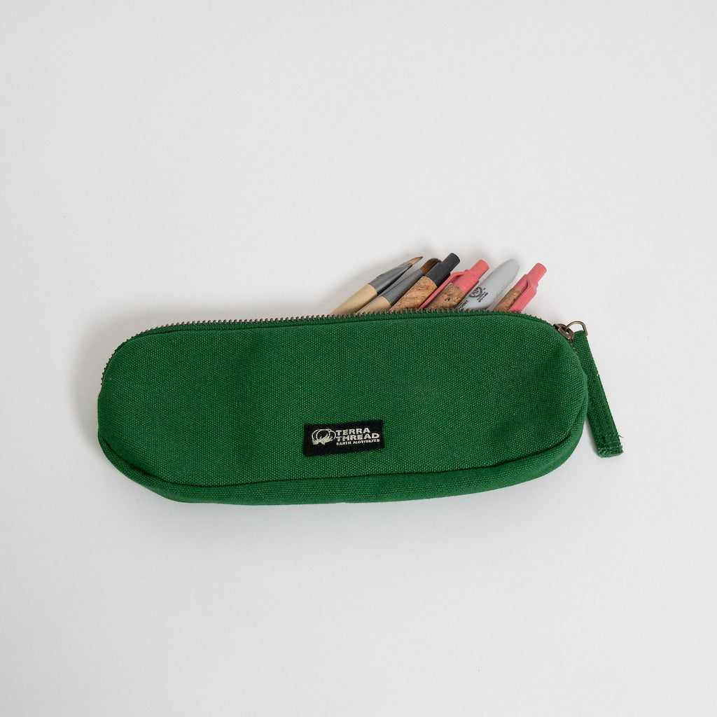green pencil case