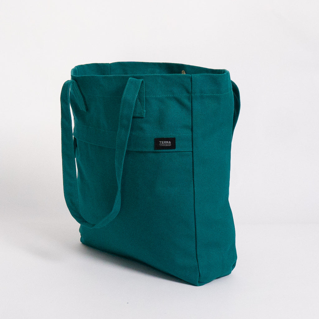 Teal tote bag new arrivals