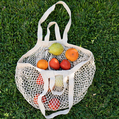 Cotton Mesh Grocery Bags - Reusable Grocery Net Bags - 100% Cotton Mesh  Tote Shopping Bags - French …See more Cotton Mesh Grocery Bags - Reusable