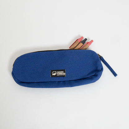 blue pencil bag school