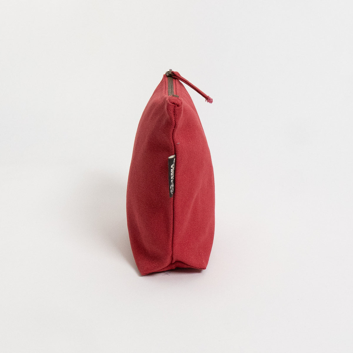 red makeup pouch bag