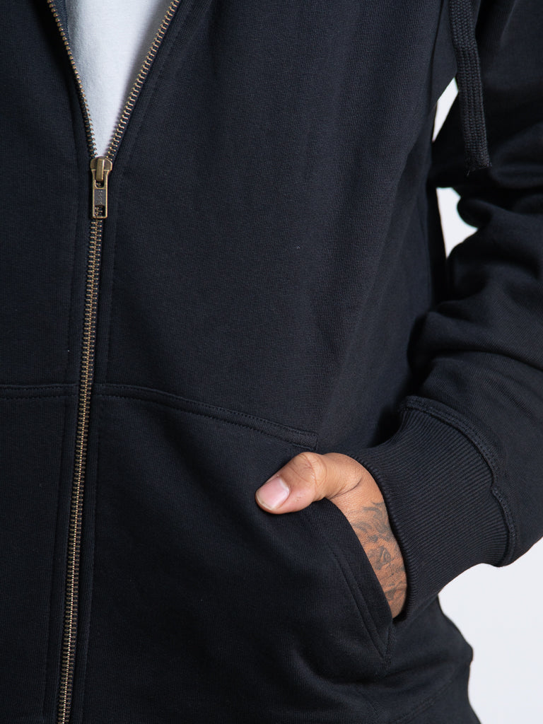 Ethical zip up hoodie hot sale